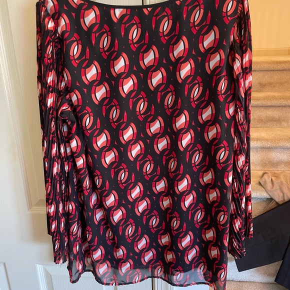 Liz Claiborne printed blouse - Picture 6 of 6